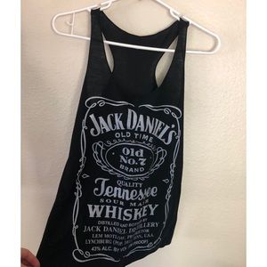 ⭐️2/$10⭐️ Jack Daniels • Black Tank